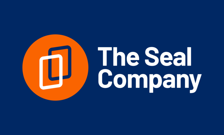 The Seal Company logo on a navy background