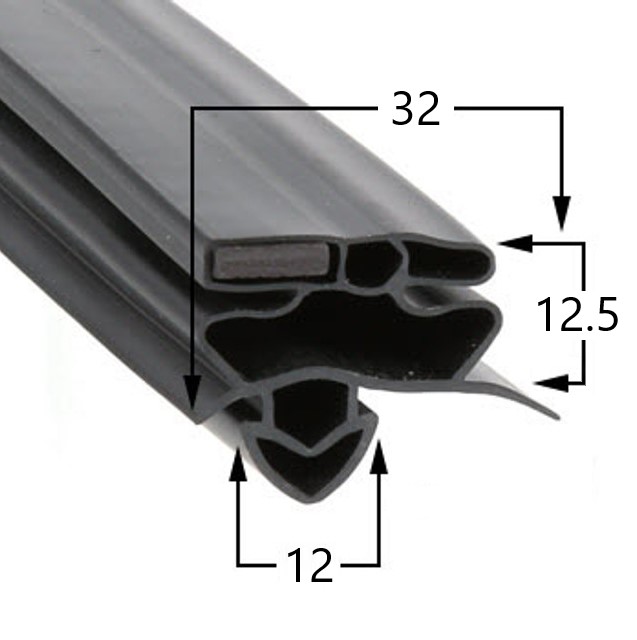 True T-23-1-G-1 Door Gasket - 810719
