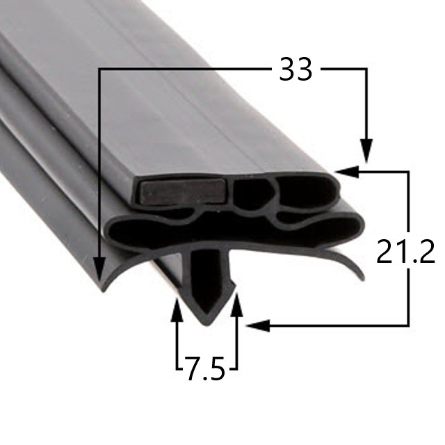 True TWT-93HD Door Seal - 934757